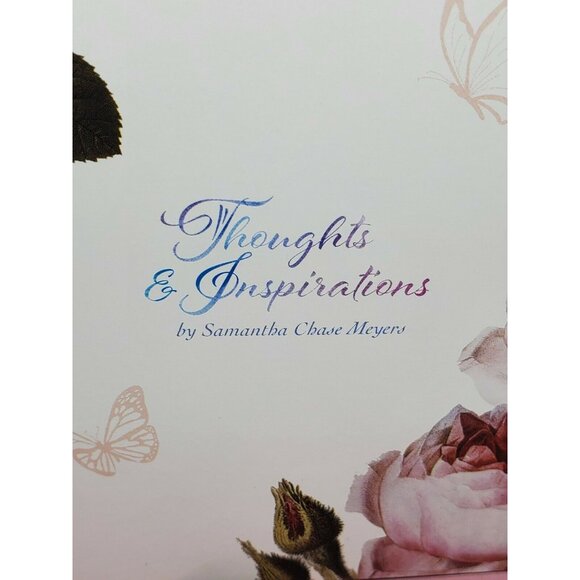 Thoughts And Inspirations Burgundy On Your Birthday Greeting Card With Envelope - Picture 5 of 9